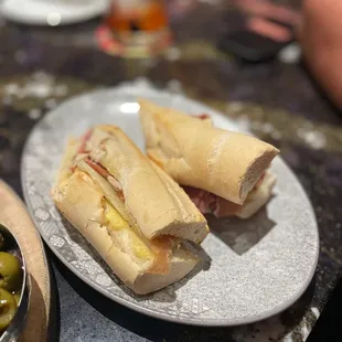 Ham and Cheese Bocadillo - good but I wish it had more of the garlic aioli and honey (I couldn't taste it to be honest)