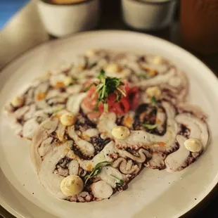 Octopus Carpaccio