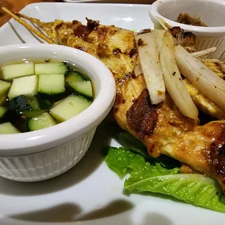 6. Chicken Sate