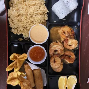 shrimp bento