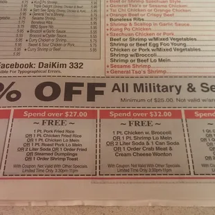 Coupons