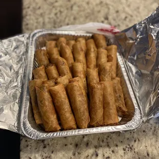 Cha gio, egg rolls, $1 each