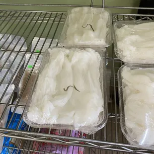 three trays of dai loi noodles