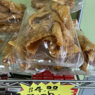 Fried sticky dough