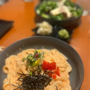 Creamy Mentaiko pasta