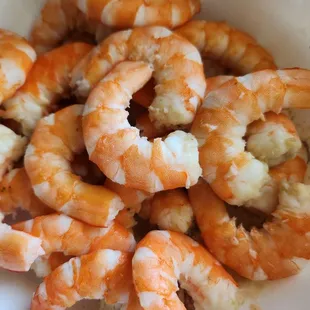 I can't resist boiled shrimps and eating them with salt &amp; pepper 7/5/24