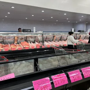 Meat section