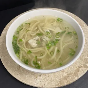 Chicken Noodle Soup (piping hot)