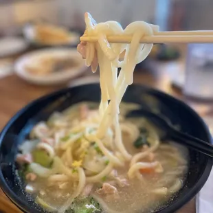 Chicken udon