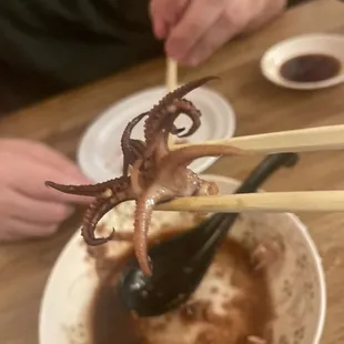 Garlic Baby Squid