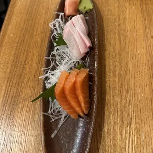 3pc Salmon and 3pc Yellowtail