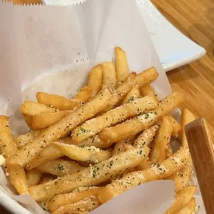 Parmesan Truffle Fries Plate