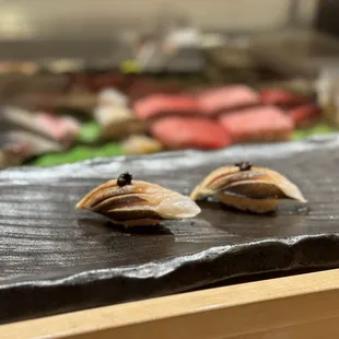 food, sushi and sashimi