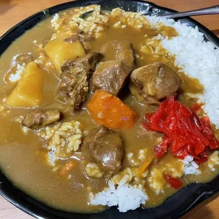 Mini Beef Curry Rice