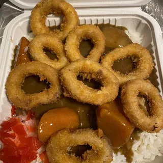 Calamari Curry Rice
