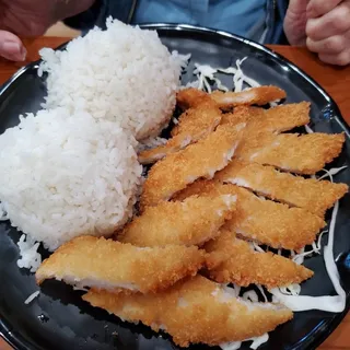 Kids Fish Katsu Plate