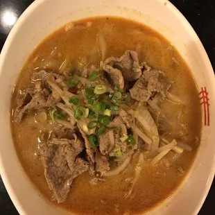 Monday lunch special from 10:30 to 2:30 Spicy beef Ramen with 4pc gyoza or soda for $8.50 with yelp checkin