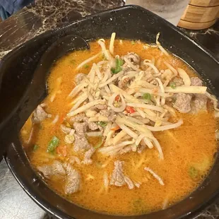Spicy Beef Ramen