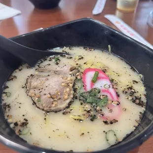 Mini ramen with black garlic...soo good!