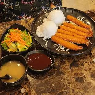 a variety of dishes
