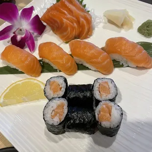 sashimi, food, sushi, sushi and sashimi