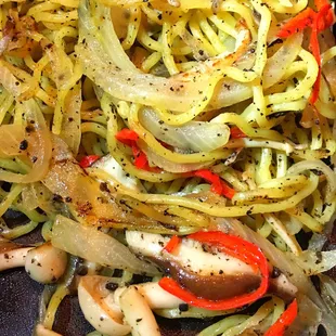 Vegetable yaki ramen with truffles - pretty good - would prefer more truffle and mushroom