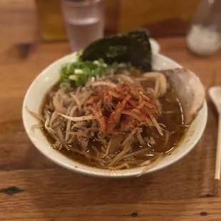 Super Spicy Shoyu - very good and actually spicy!