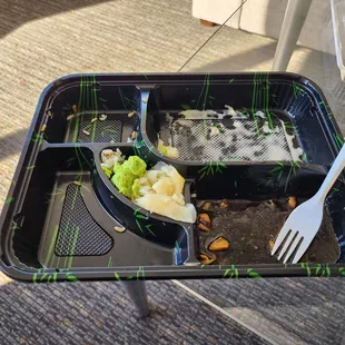 I tried but coulden put down my plate to get a pic so you get the aftermath