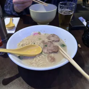 Pork broth Ramen Noodle Soup