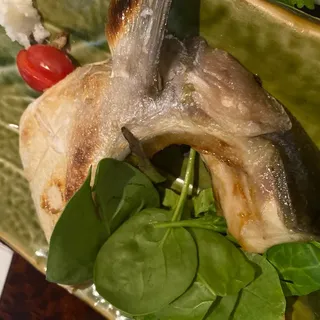 Broiled Jaw of Yellow Tail