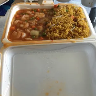This restaurant told me this is the box they've used for a long time to carry this food with no complaints.
