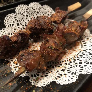 Grilled gizzard