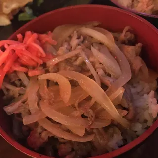 Pork Ginger Rice Bowl