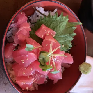 Tuna Sashimi Rice Bowl
