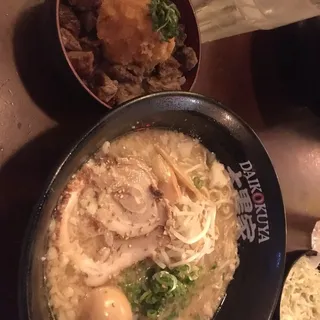 Ramen & Half Steak Rice Bowl