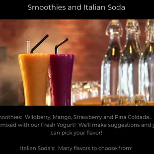 ows smoothies and italian soda