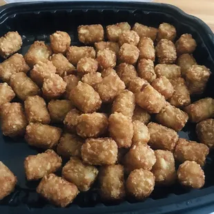 Crispy Tater Tots.