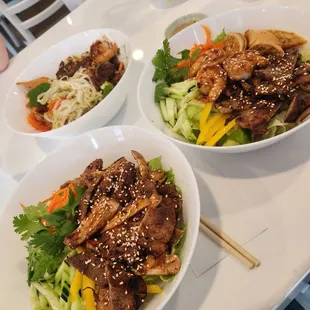 Both staff and food were wonderful.  We each got the entree where you choose your base, then your protein. Will definitely be back.