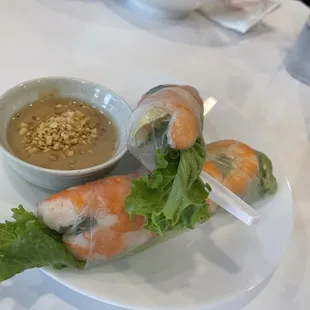 Shrimp spring roll