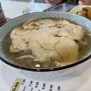 Kids chicken noodle soup