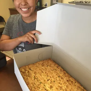 Jalapeno Cornbread custom order. Thanks Bernice!
