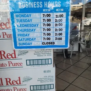 business hours