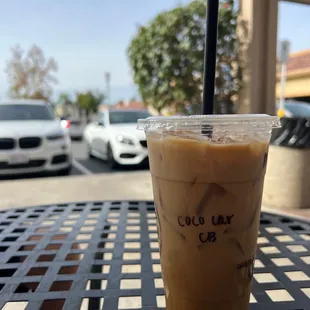 Best cold brew in Southern California, the coconut caramel.