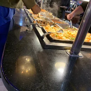 Another hot steam table