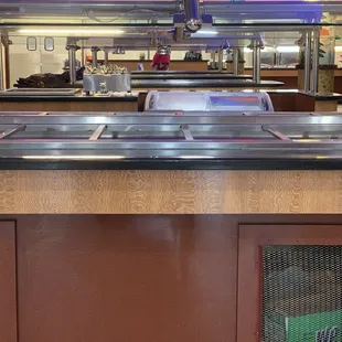 Showing the half that's shut down