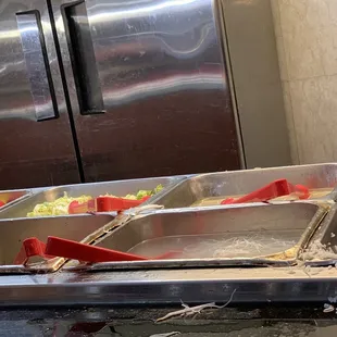 Stuff for the Hibachi-shrimp, steak, pork, fake crab