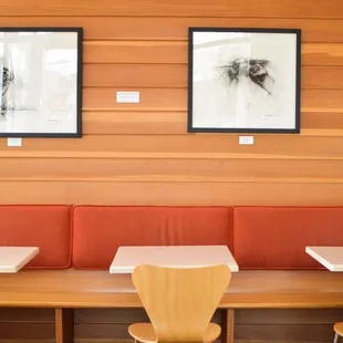 interior, sushi and sashimi