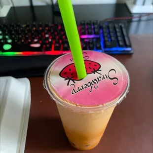 Boba Thai ice tea