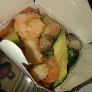 Shrimp Vegetable