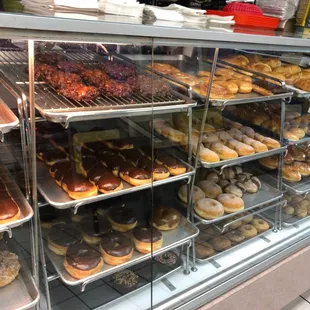 a variety of donuts
